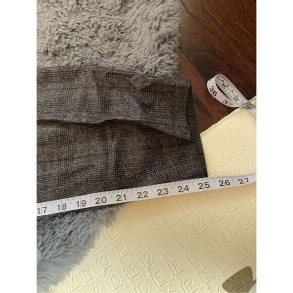 NWT aritzia babaton wool cashmere plaid Conan pants 16‎ - Picture 8 of 10